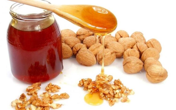 мёд и грецкие орехи от простатита